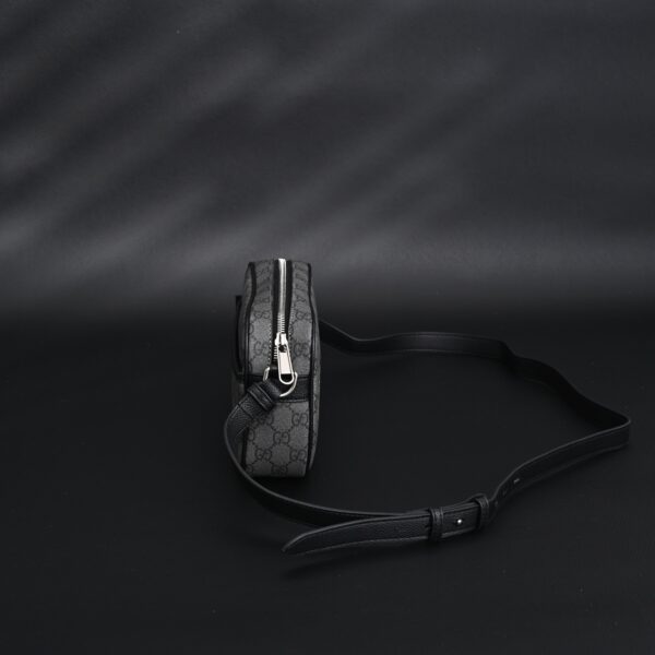 Gucci Ophidia GG Supreme Belt Bag – Black/Grey Monogram
