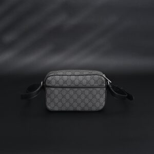 Gucci Ophidia GG Supreme Belt Bag – Black/Grey Monogram - Image 4