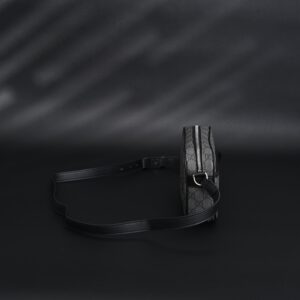 Gucci Ophidia GG Supreme Belt Bag – Black/Grey Monogram - Image 5