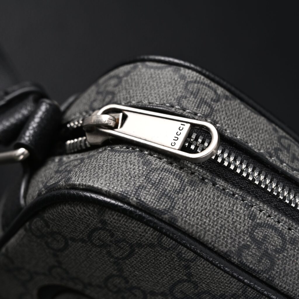 Gucci Ophidia GG Supreme Belt Bag – Black/Grey Monogram