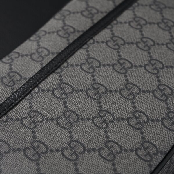 Gucci Ophidia GG Supreme Belt Bag – Black/Grey Monogram