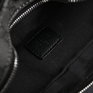 Gucci Ophidia GG Supreme Belt Bag – Black/Grey Monogram - Image 15