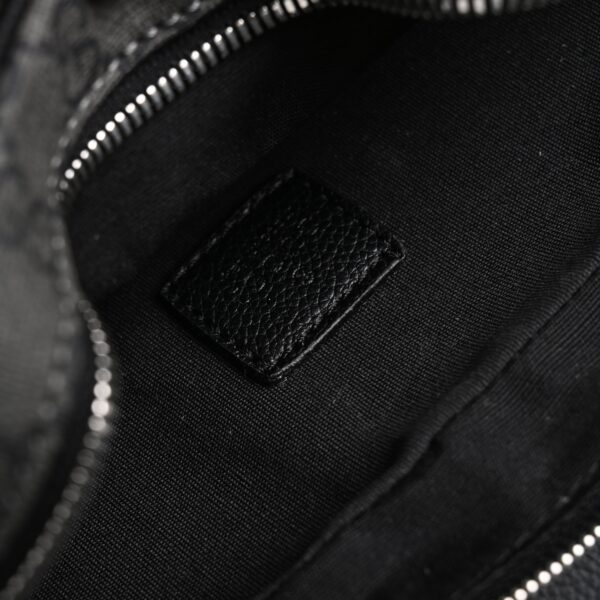 Gucci Ophidia GG Supreme Belt Bag – Black/Grey Monogram