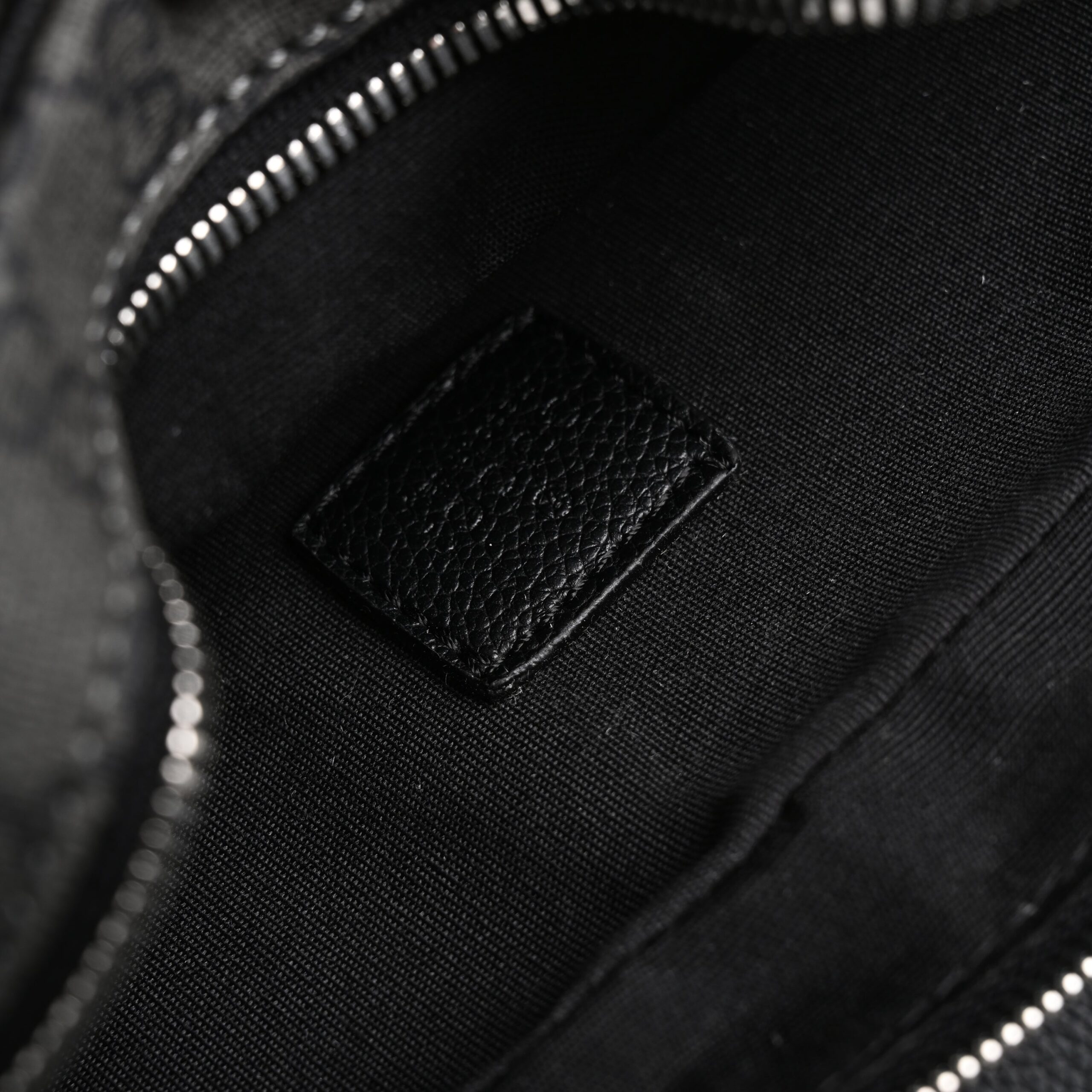 Gucci Ophidia GG Supreme Belt Bag – Black/Grey Monogram - Image 15