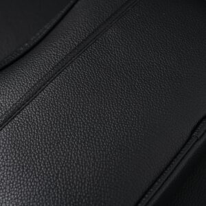 Gucci Black Leather Embossed Logo Belt Bag - Image 14