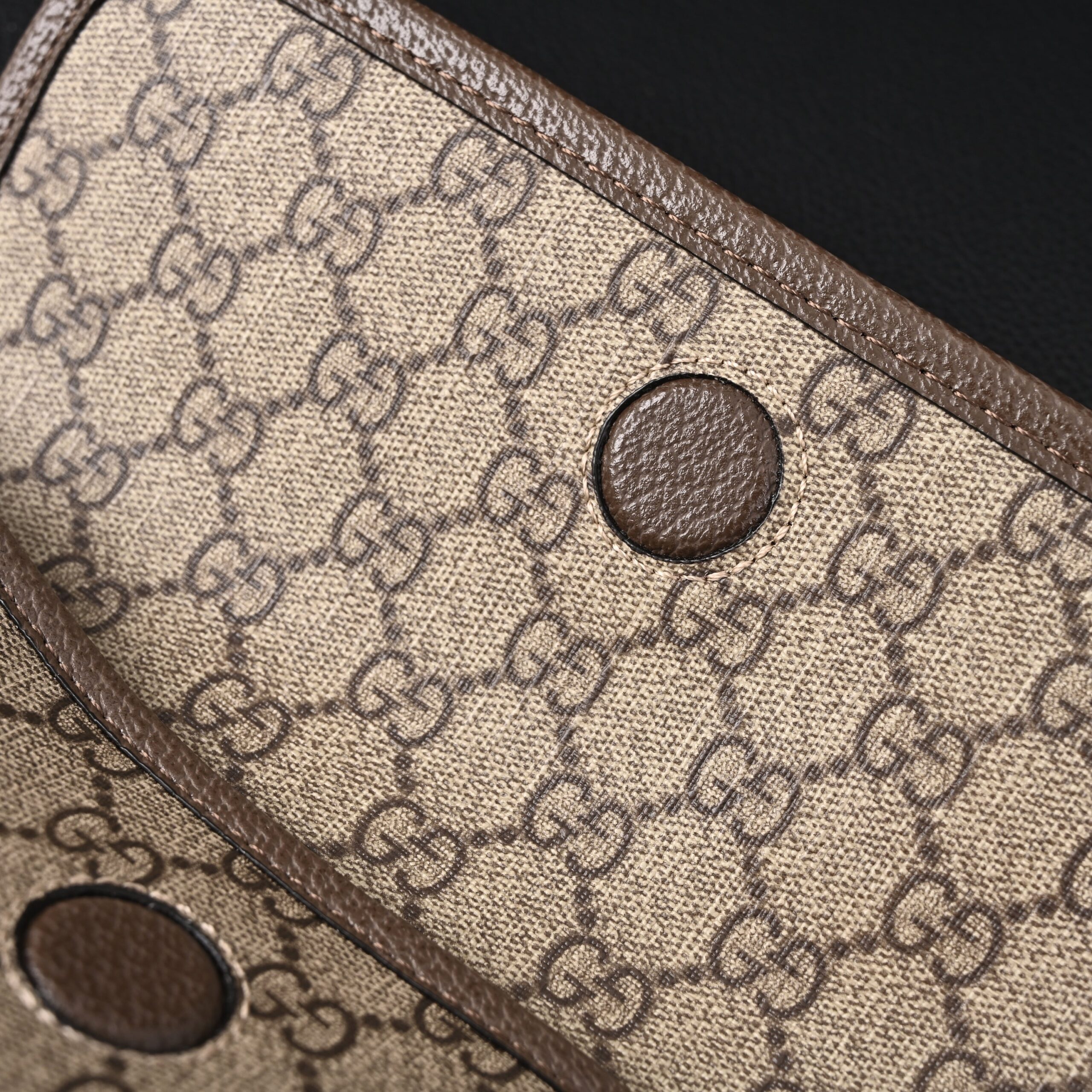 Gucci Ophidia GG Supreme Mini Belt Bag – Beige/Ebony with Web Stripe - Image 14