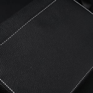 Dior Saddle Crossbody Bag – Black Grained Calfskin with Silver-Tone Hardware - Image 12