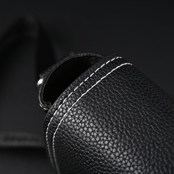 Dior Saddle Crossbody Bag – Black Grained Calfskin with Silver-Tone Hardware