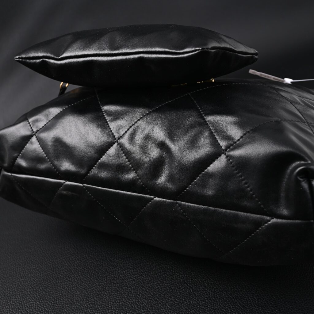Chanel 19 Flap Bag – Black Quilted Lambskin with Gold & Ruthenium Hardware
