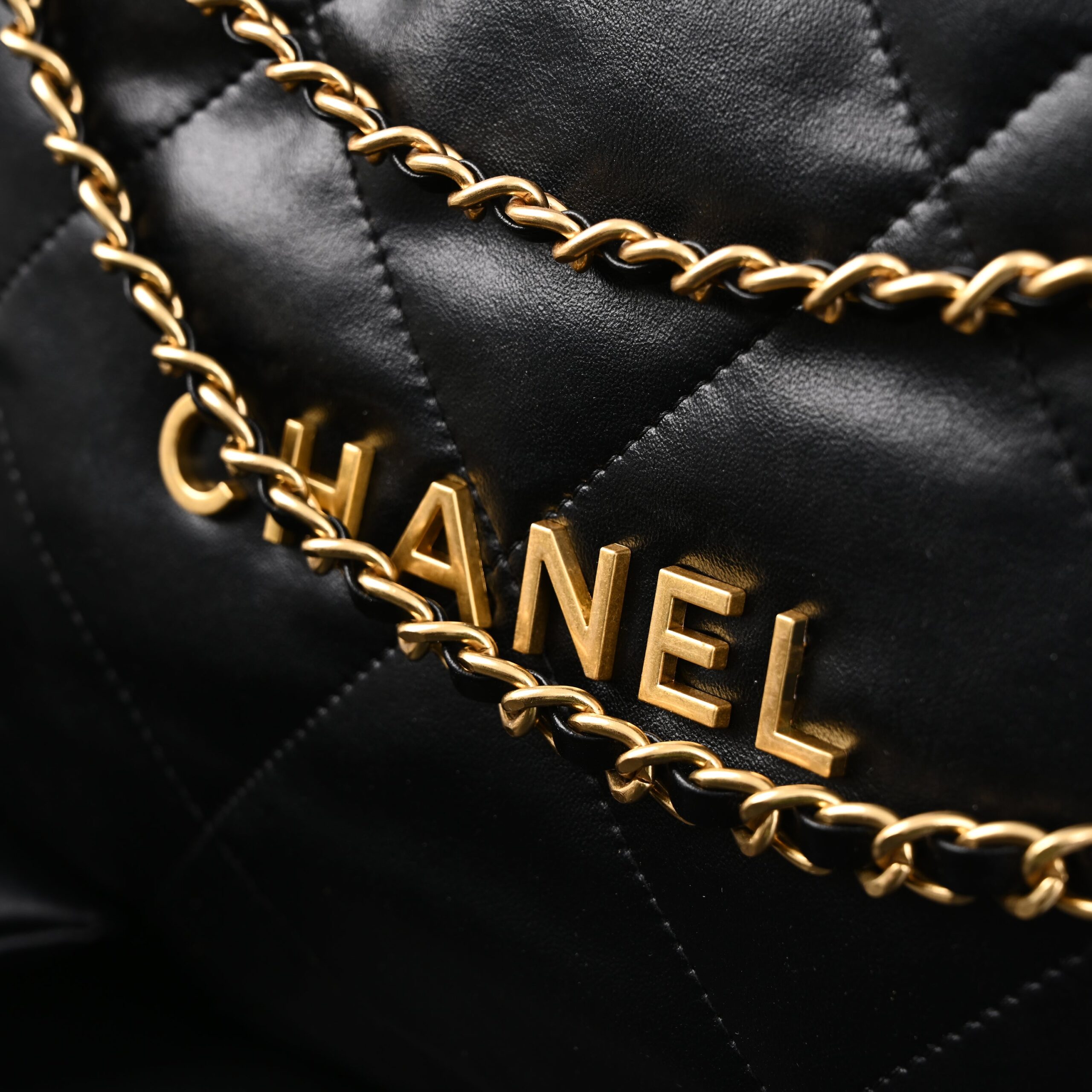 Chanel 19 Flap Bag – Black Quilted Lambskin with Gold & Ruthenium Hardware - Image 14