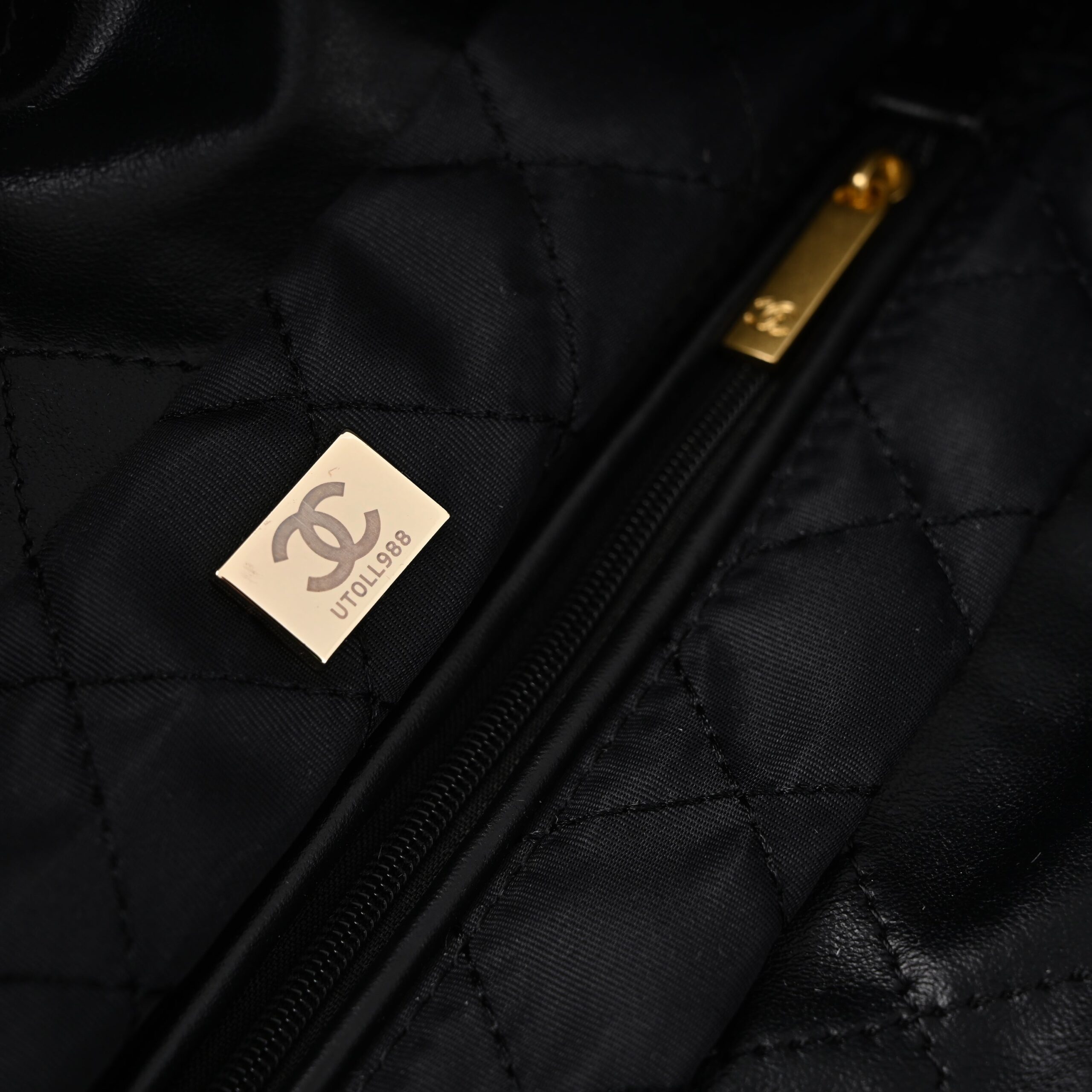 Chanel 19 Flap Bag – Black Quilted Lambskin with Gold & Ruthenium Hardware - Image 17