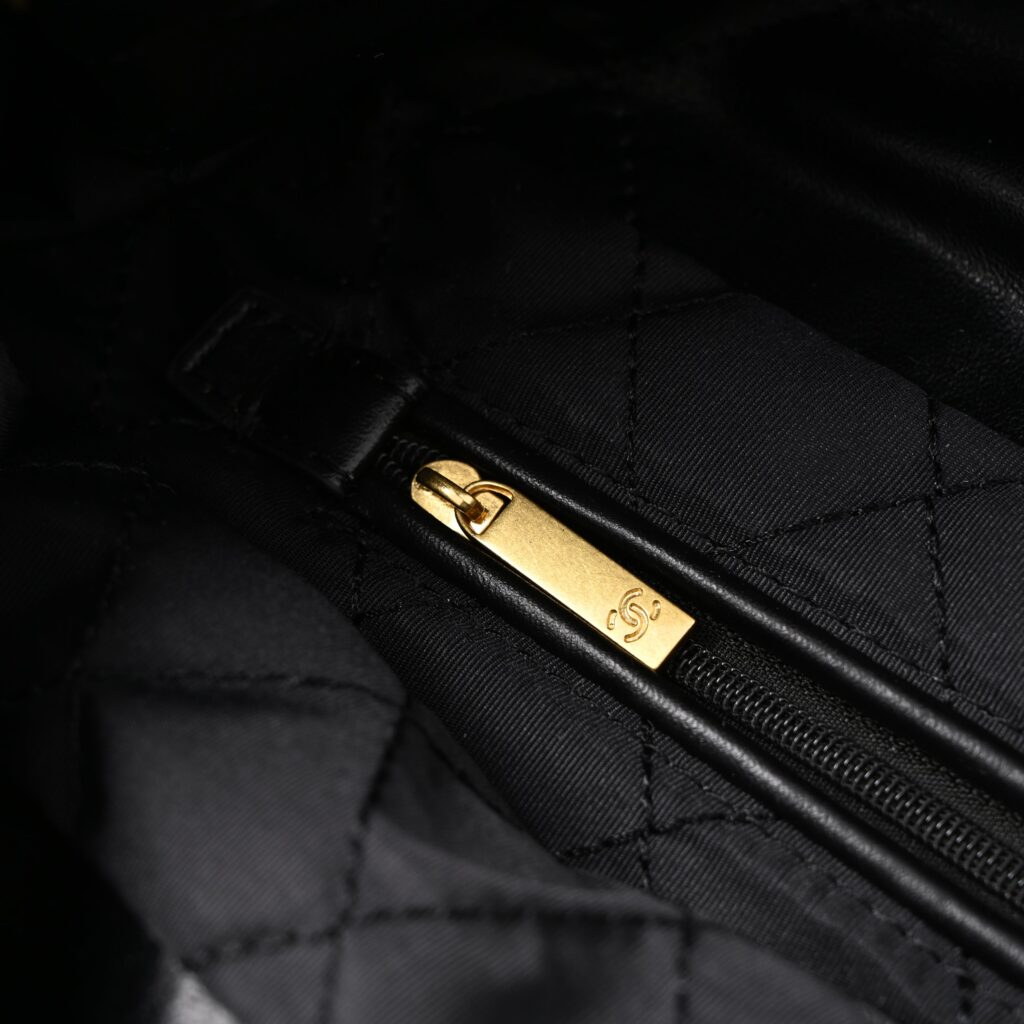 Chanel 19 Flap Bag – Black Quilted Lambskin with Gold & Ruthenium Hardware