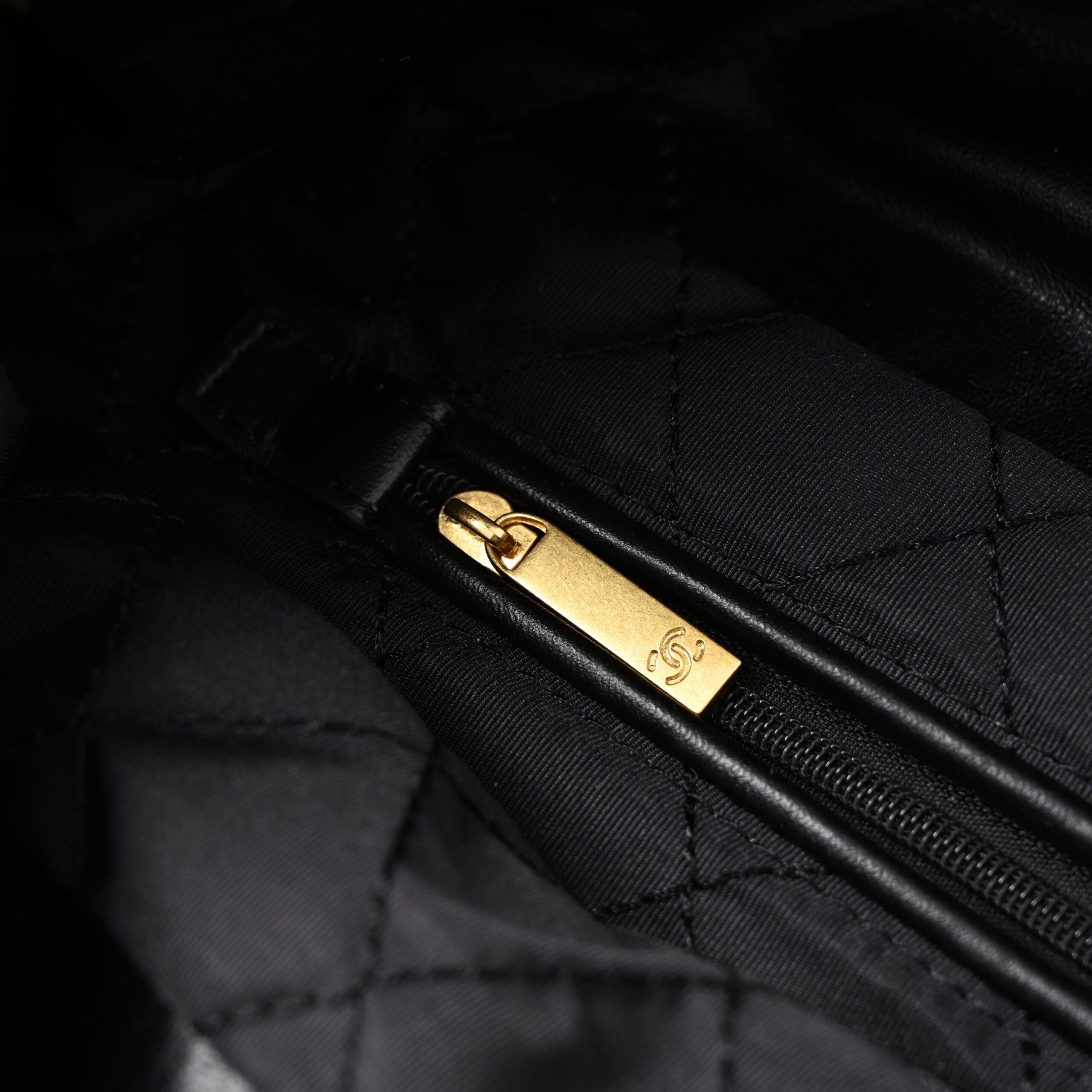 Chanel 19 Flap Bag – Black Quilted Lambskin with Gold & Ruthenium Hardware - Image 19