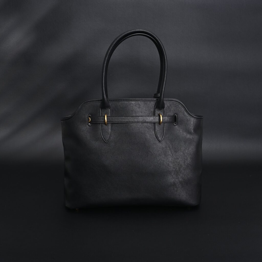Miu Miu Leather Tote Bag – Classic Black