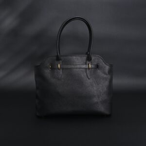 Miu Miu Leather Tote Bag – Classic Black - Image 4