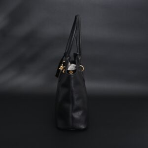Miu Miu Leather Tote Bag – Classic Black - Image 5