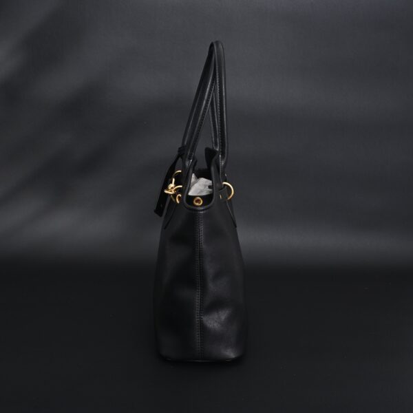 Miu Miu Leather Tote Bag – Classic Black