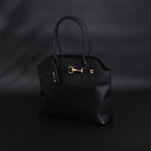 Miu Miu Leather Tote Bag – Classic Black - Image 6