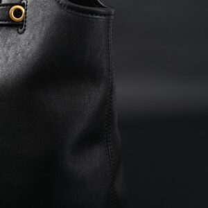 Miu Miu Leather Tote Bag – Classic Black - Image 8