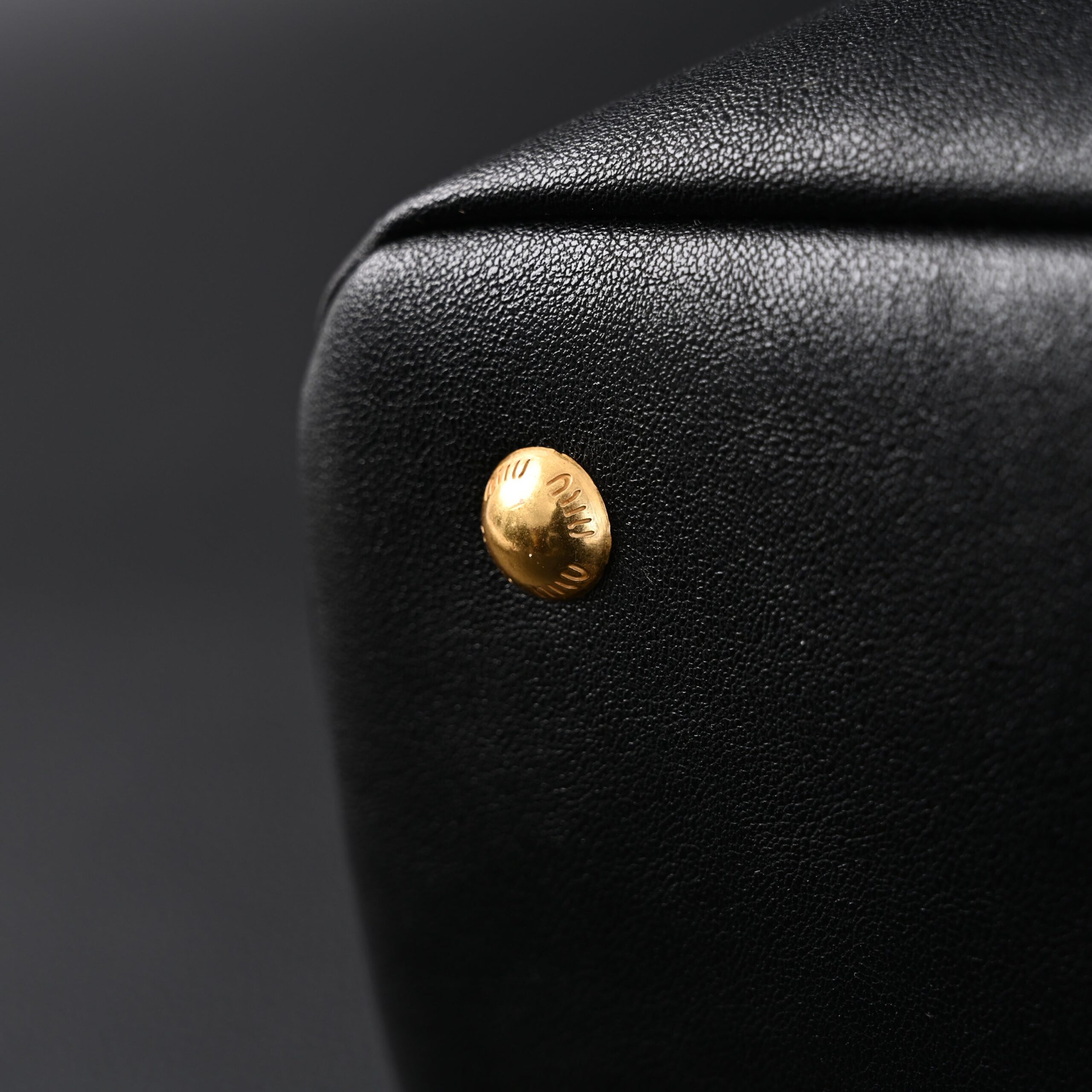 Miu Miu Leather Tote Bag – Classic Black - Image 11