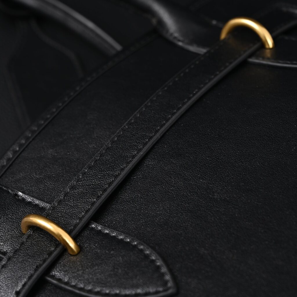 Miu Miu Leather Tote Bag – Classic Black