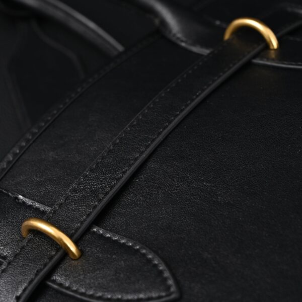 Miu Miu Leather Tote Bag – Classic Black