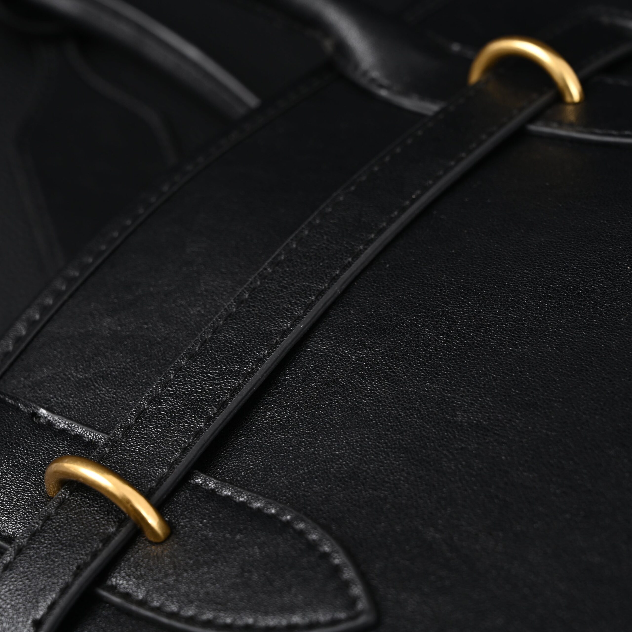 Miu Miu Leather Tote Bag – Classic Black - Image 12
