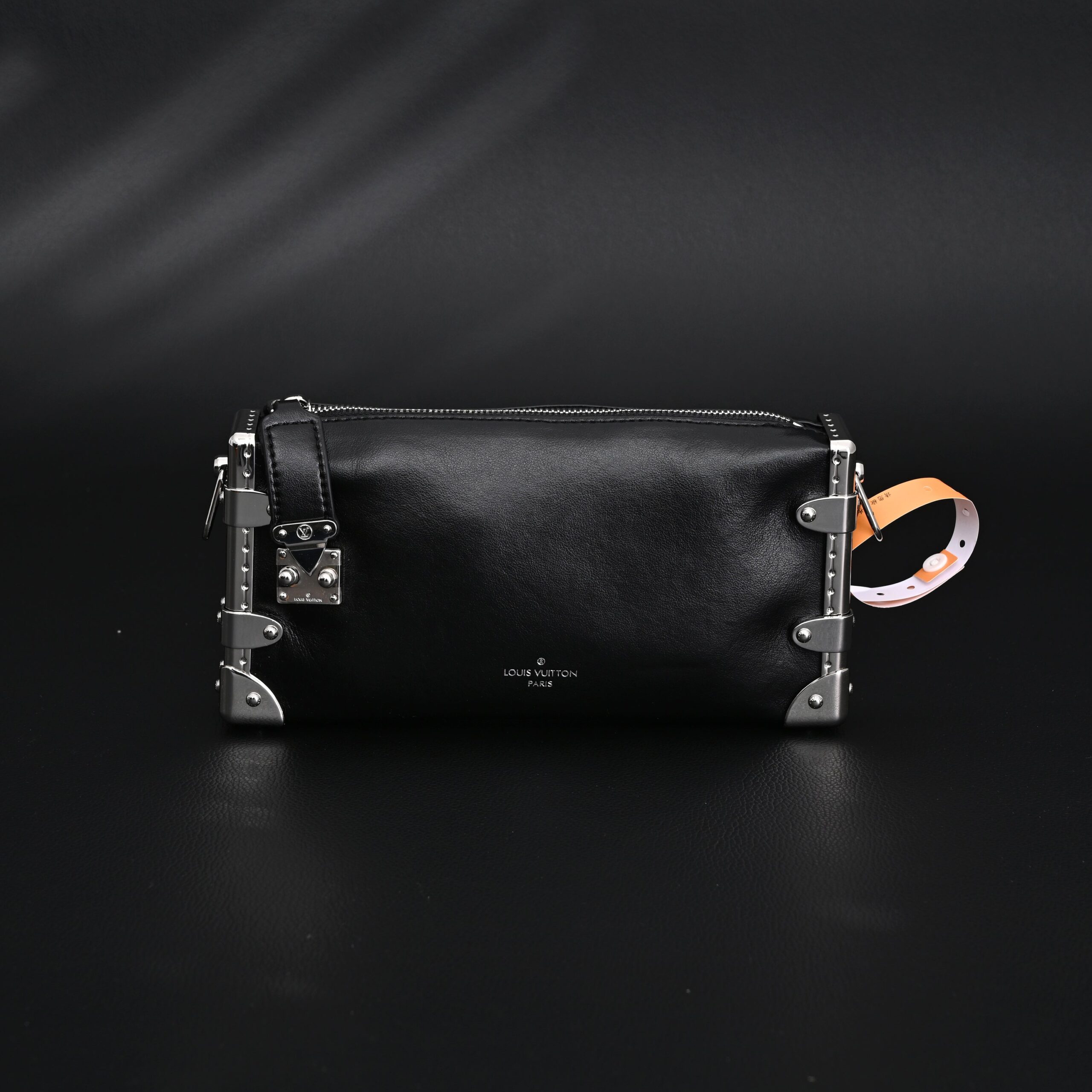 Louis Vuitton Soft Trunk Monogram Black Leather Crossbody Bag - Image 3