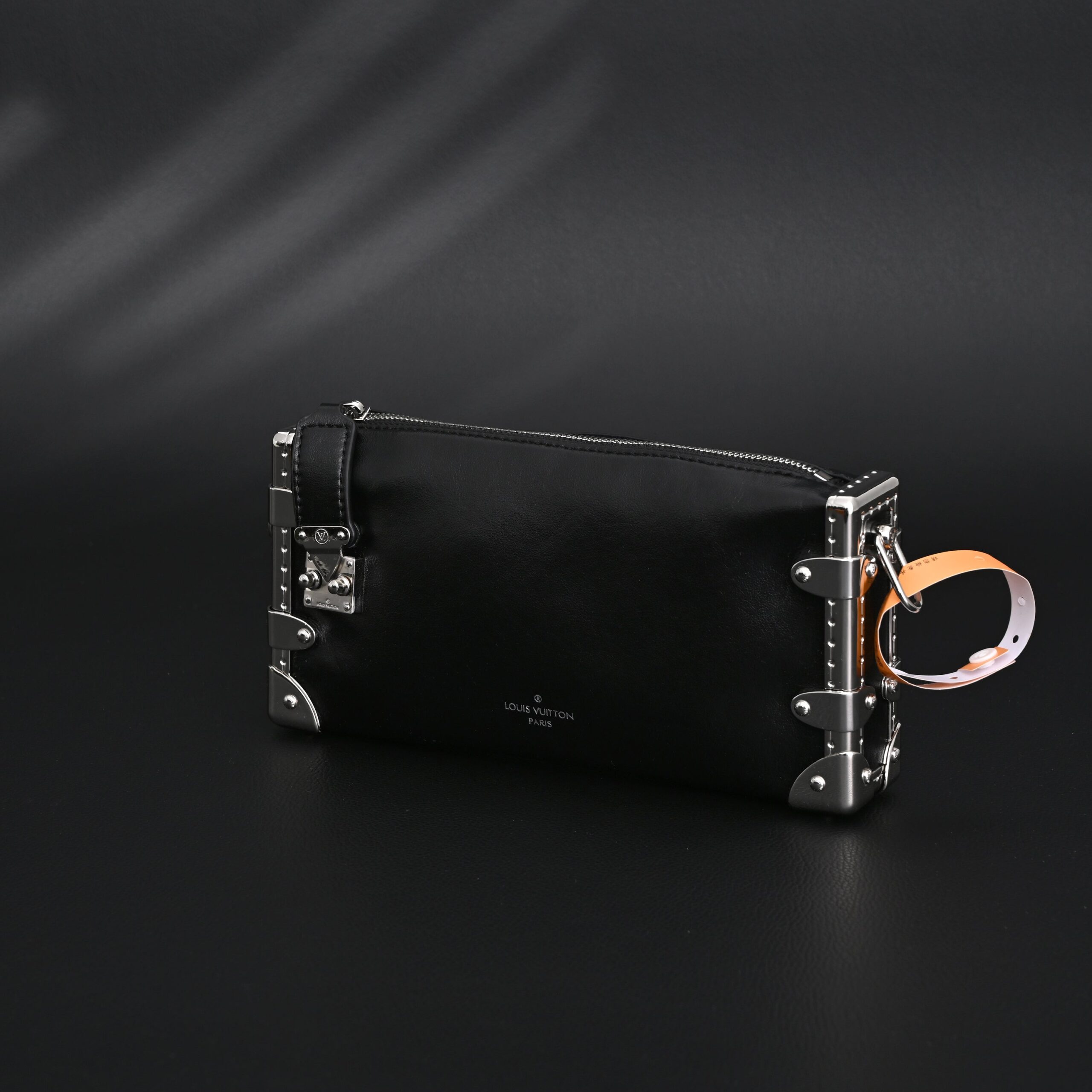 Louis Vuitton Soft Trunk Monogram Black Leather Crossbody Bag - Image 7