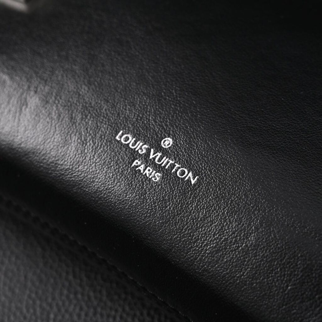 Louis Vuitton Soft Trunk Monogram Black Leather Crossbody Bag