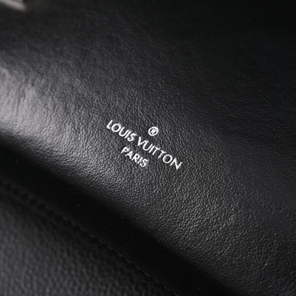Louis Vuitton Soft Trunk Monogram Black Leather Crossbody Bag