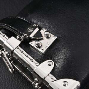Louis Vuitton Soft Trunk Monogram Black Leather Crossbody Bag - Image 10