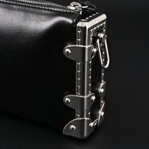 Louis Vuitton Soft Trunk Monogram Black Leather Crossbody Bag - Image 11