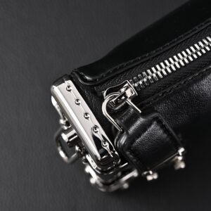 Louis Vuitton Soft Trunk Monogram Black Leather Crossbody Bag - Image 12