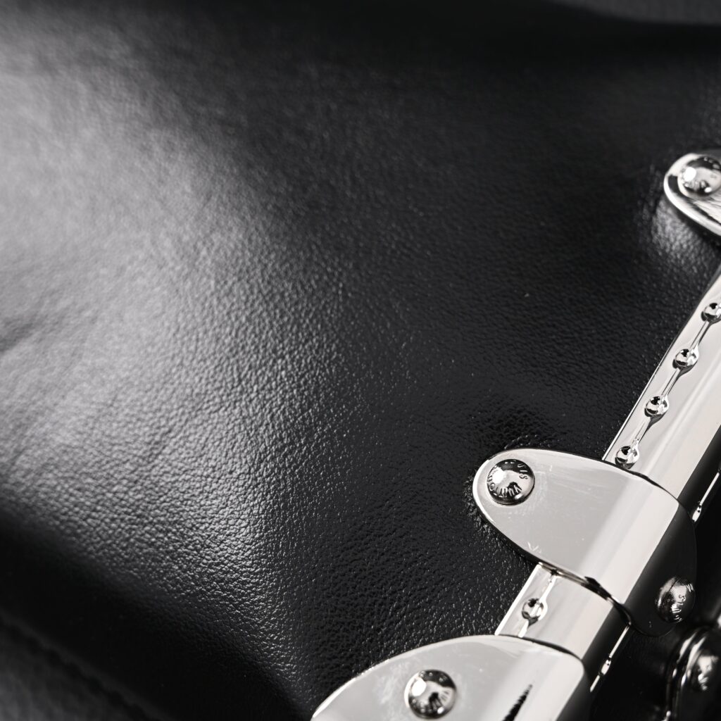 Louis Vuitton Soft Trunk Monogram Black Leather Crossbody Bag