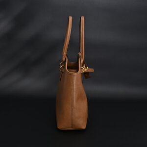Miu Miu Leather Tote Bag – Elegant Caramel Brown - Image 14