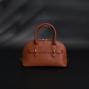 Gucci Horsebit 1955 Brown Leather Top Handle Bag - Image 5