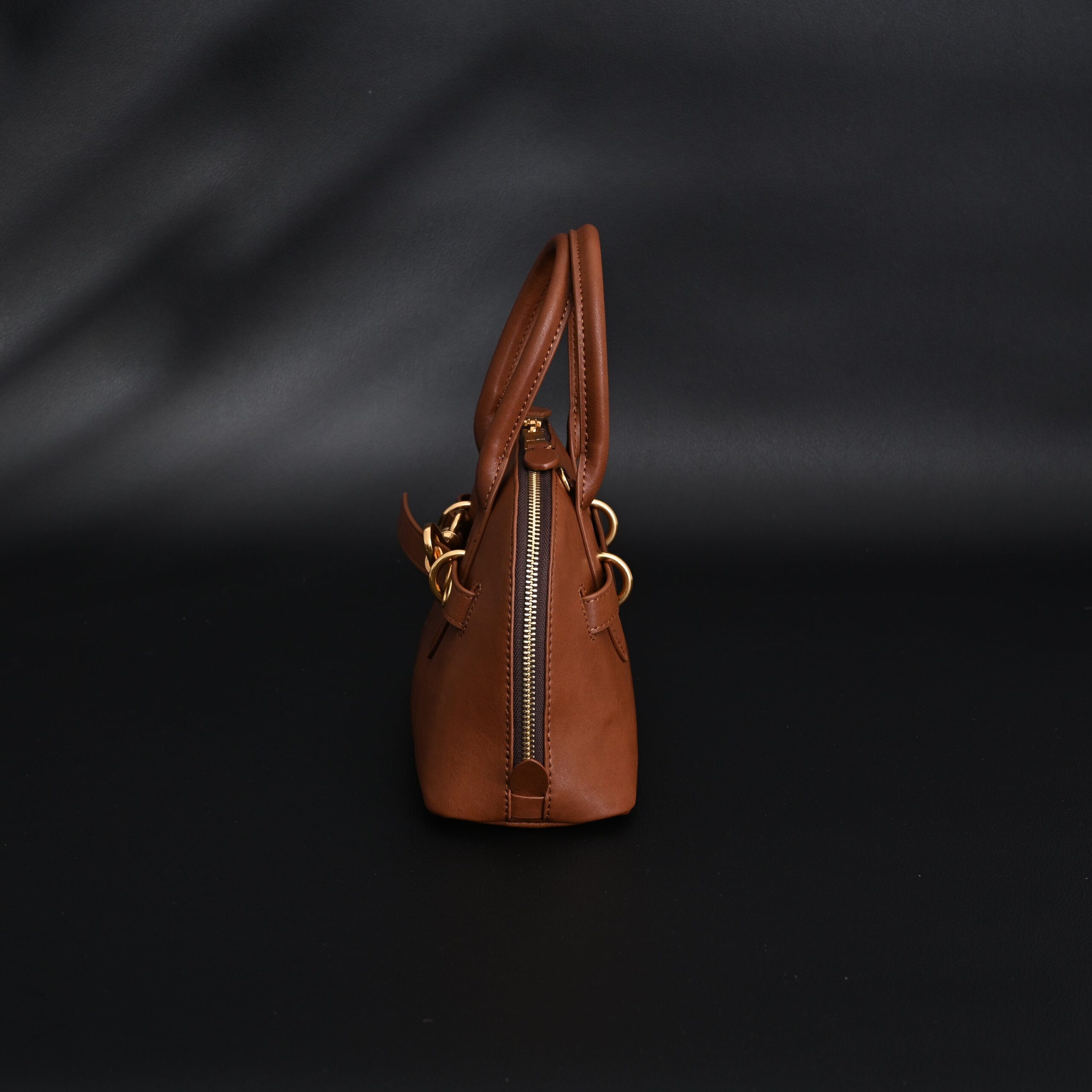Gucci Horsebit 1955 Brown Leather Top Handle Bag - Image 6