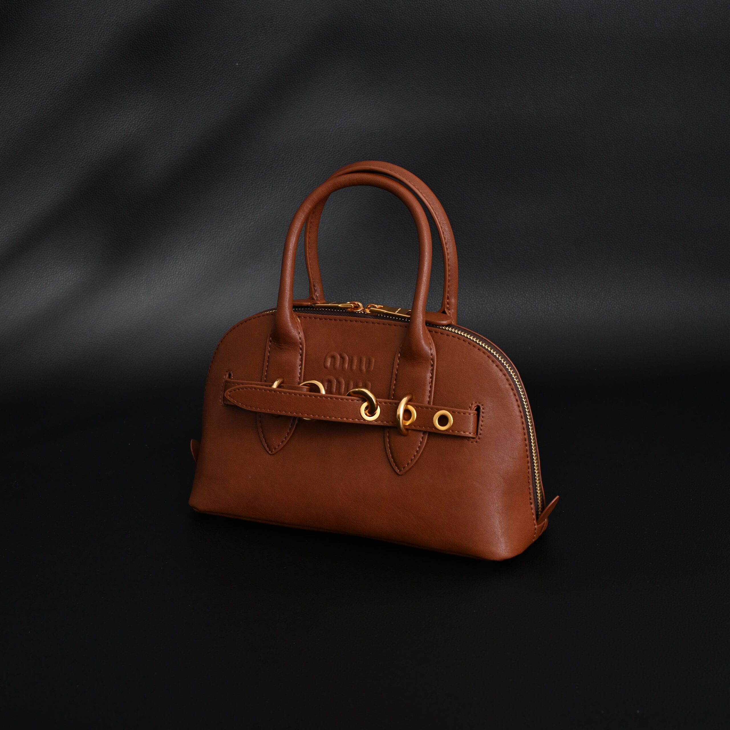 Gucci Horsebit 1955 Brown Leather Top Handle Bag - Image 7