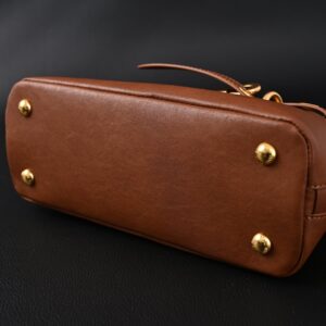 Gucci Horsebit 1955 Brown Leather Top Handle Bag - Image 8