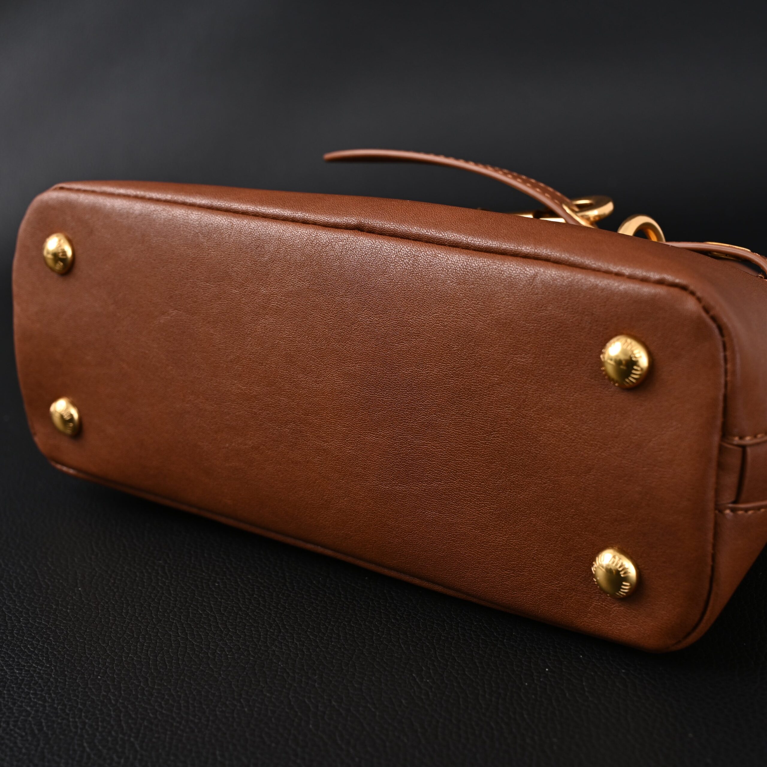 Gucci Horsebit 1955 Brown Leather Top Handle Bag - Image 8