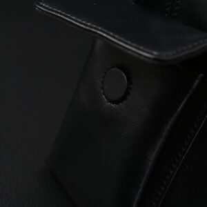Louis Vuitton Montaigne Black Mahina Leather Shoulder Bag - Image 13