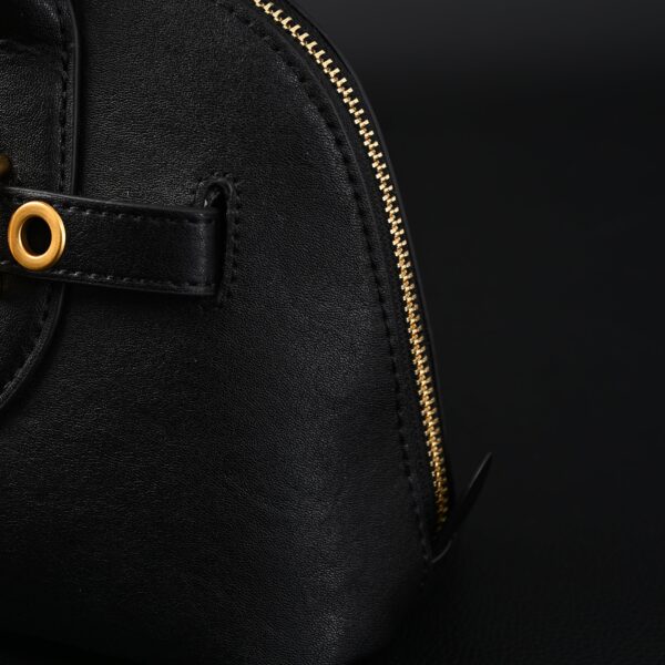 Miu Miu Black Leather Satchel Bag – Medium Structured Tote