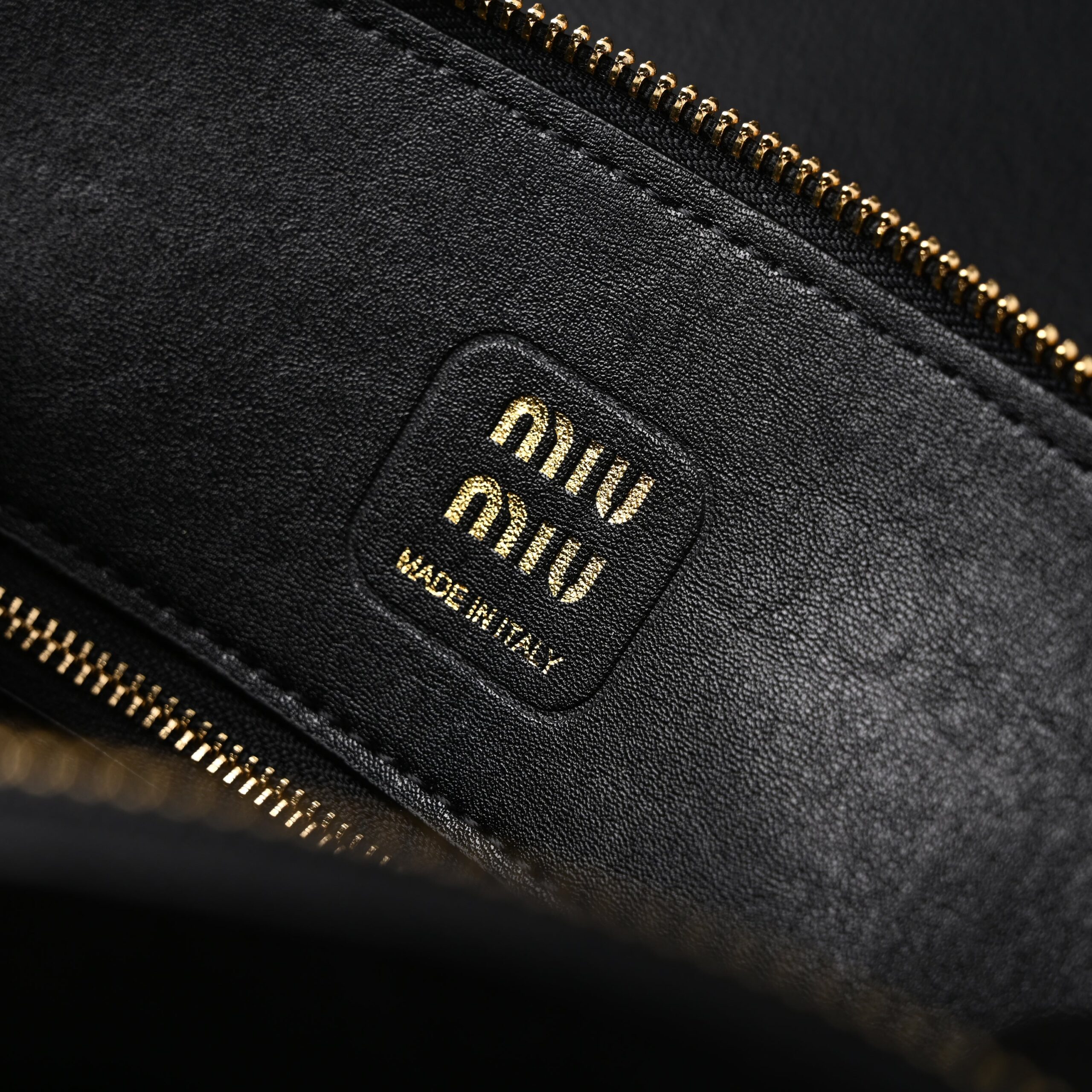 Miu Miu Black Leather Satchel Bag – Medium Structured Tote - Image 17