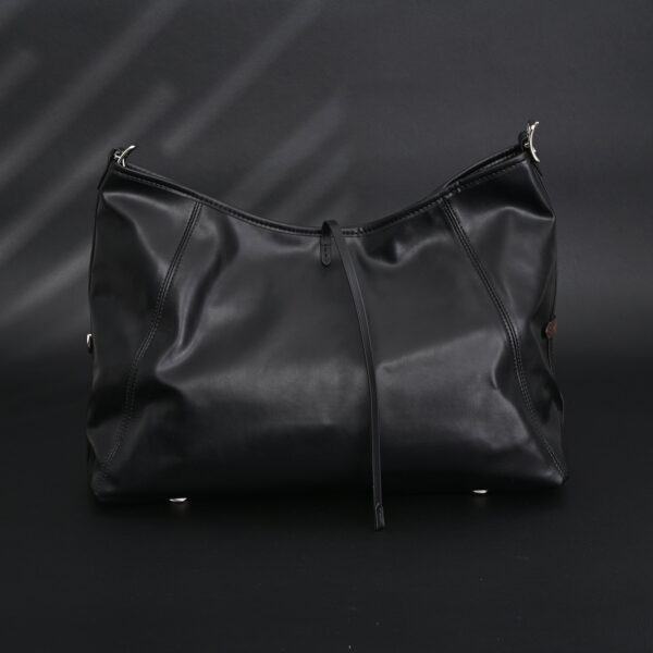 Louis Vuitton Black Mahina Leather Hobo Shoulder Bag
