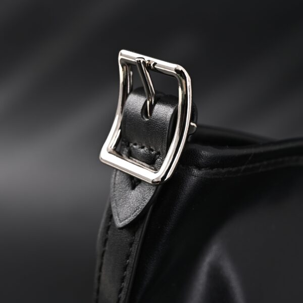 Louis Vuitton Black Mahina Leather Hobo Shoulder Bag