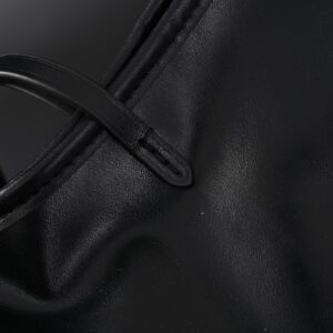 Louis Vuitton Black Mahina Leather Hobo Shoulder Bag - Image 14