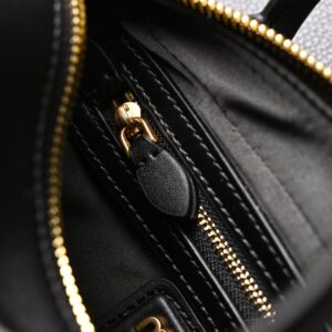 Miu Miu Leather Top Handle Satchel – Classic Black - Image 17