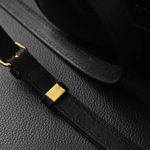 Miu Miu Leather Top Handle Satchel – Classic Black - Image 20