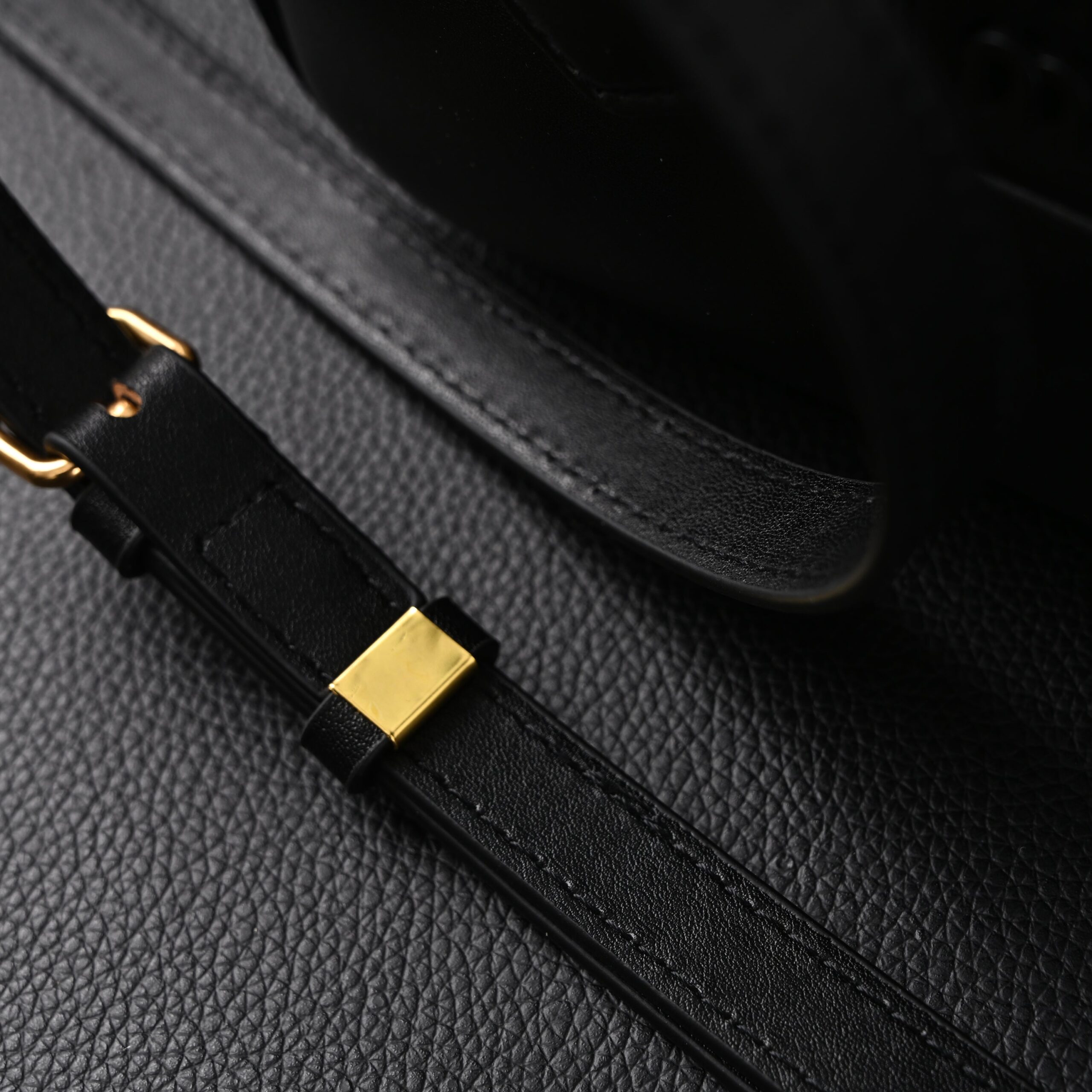 Miu Miu Leather Top Handle Satchel – Classic Black - Image 20